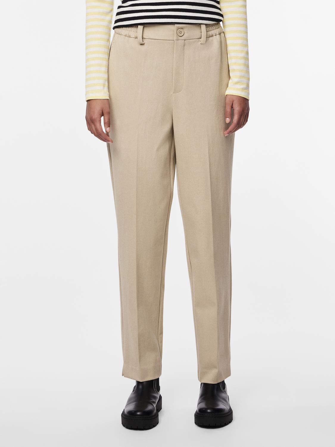 PCCAMIL Pants - White Pepper